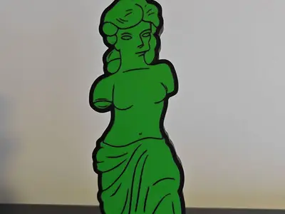 Venus de los Simpson Lightbox