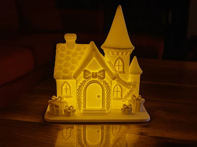 ADVENT CASTLE – A COZY LED CHRISTMAS HOUSE / CHRISTMAS DECOR