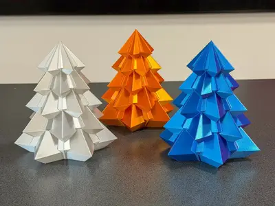 Geometric Christmas Tree