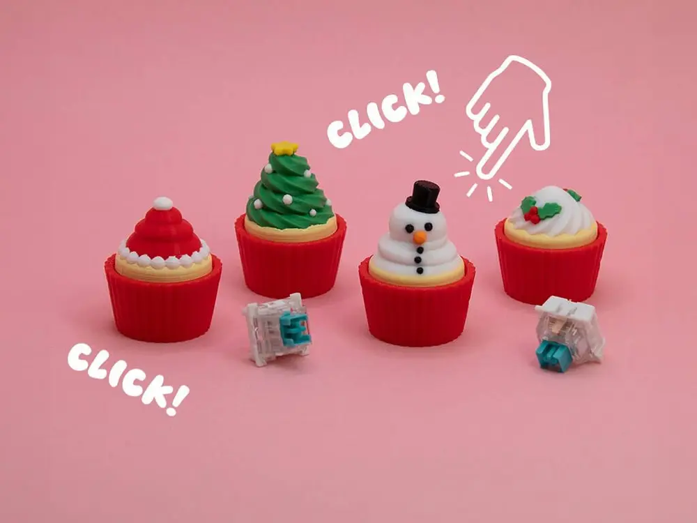 Christmas Fidget Clickers
