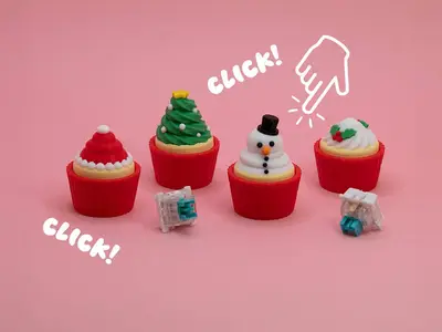Christmas Fidget Clickers