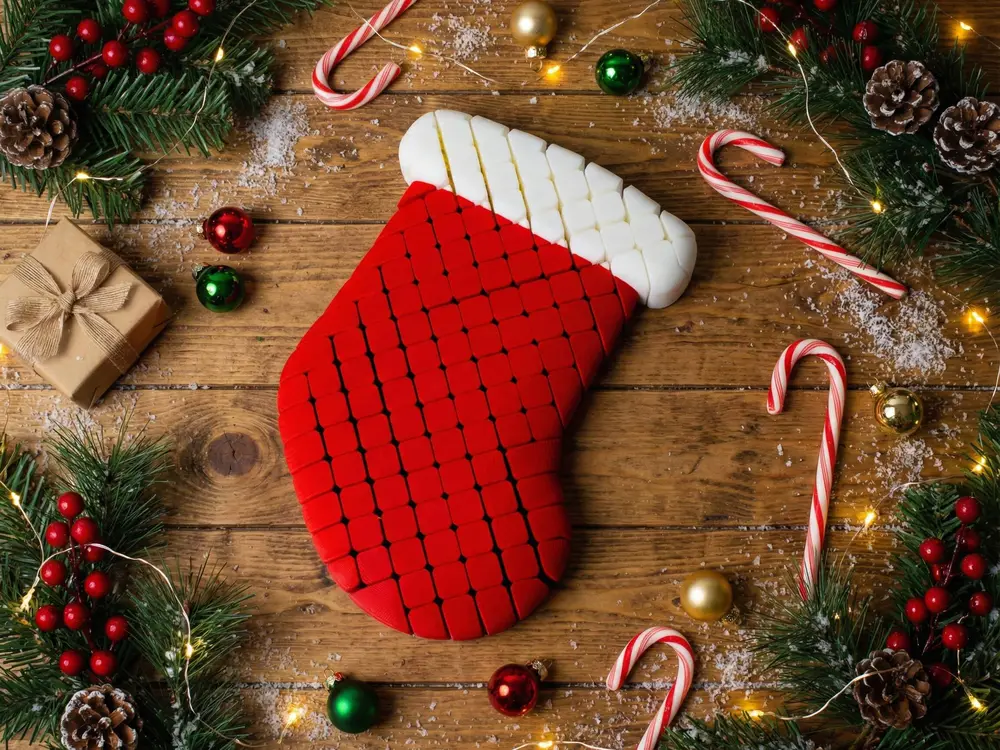 Floppy Stocking - Articulating Christmas Stocking