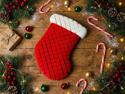 Floppy Stocking - Articulating Christmas Stocking