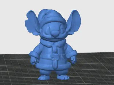 stitch santa