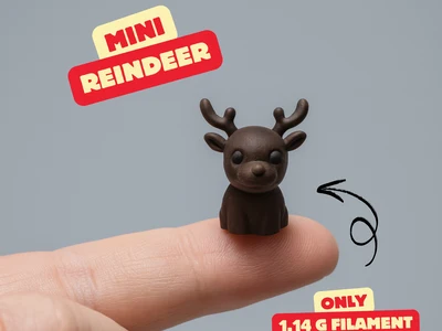 MINI REINDEER / CHRISTMAS MINI FIGURE
