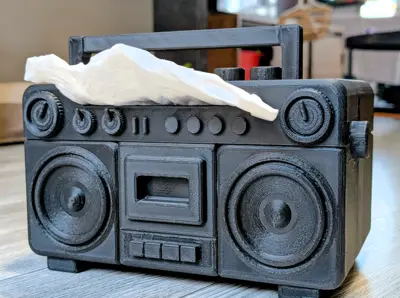 Radio - tissue Box cover