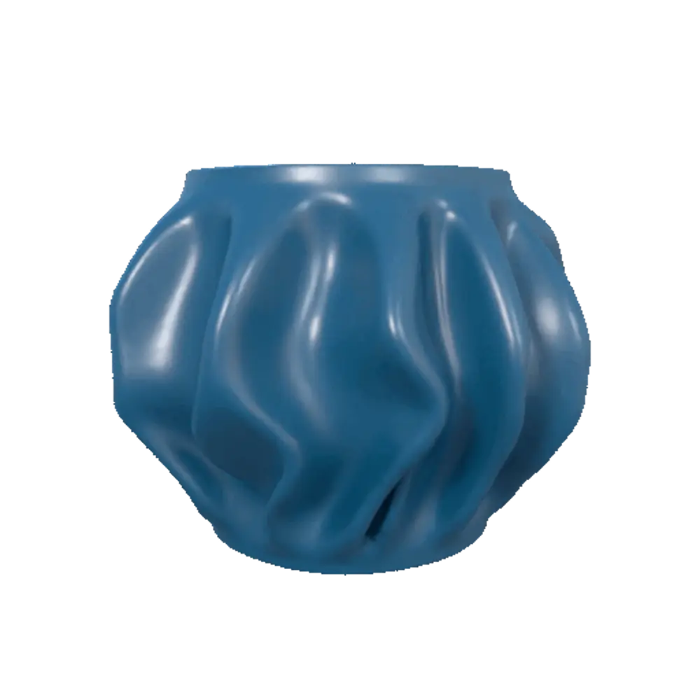 Curvy elegant vase - V2