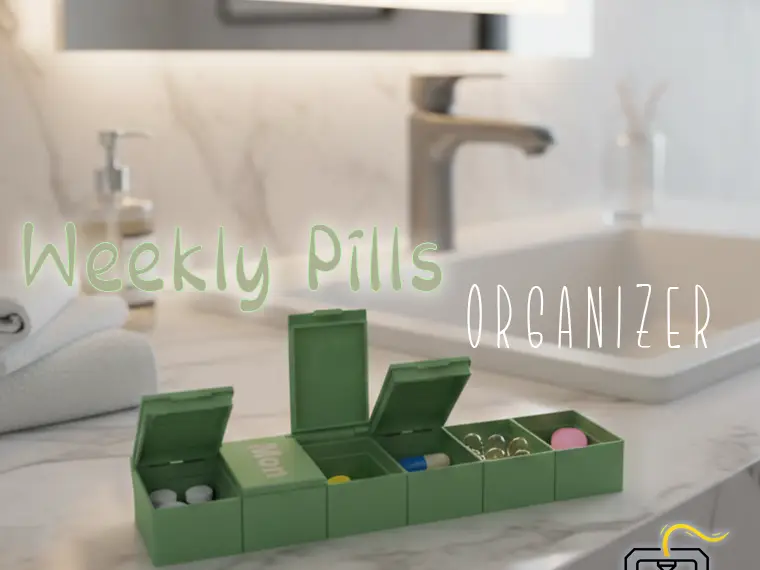 Multilanguage Weekly Pills Organizer MK2
