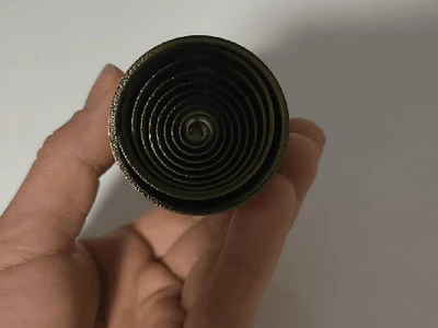 Spiral burst fidget toy