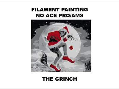 THE GRINCH – Hueforge Painting no ace pro / ams