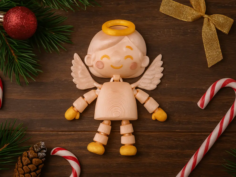 Articulated Angel Flexi Toy