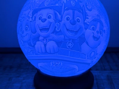 Paw Patrol Lithophane Night Lamp