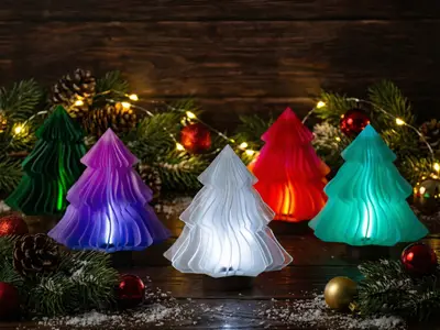 Tealight Christmas Tree 2.0