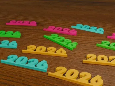 2026 New Year Table Decoration
