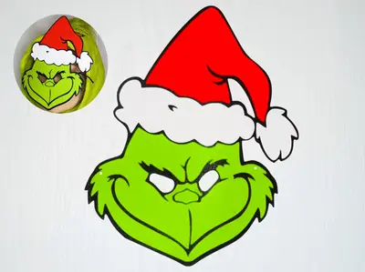 Grinch children's mask