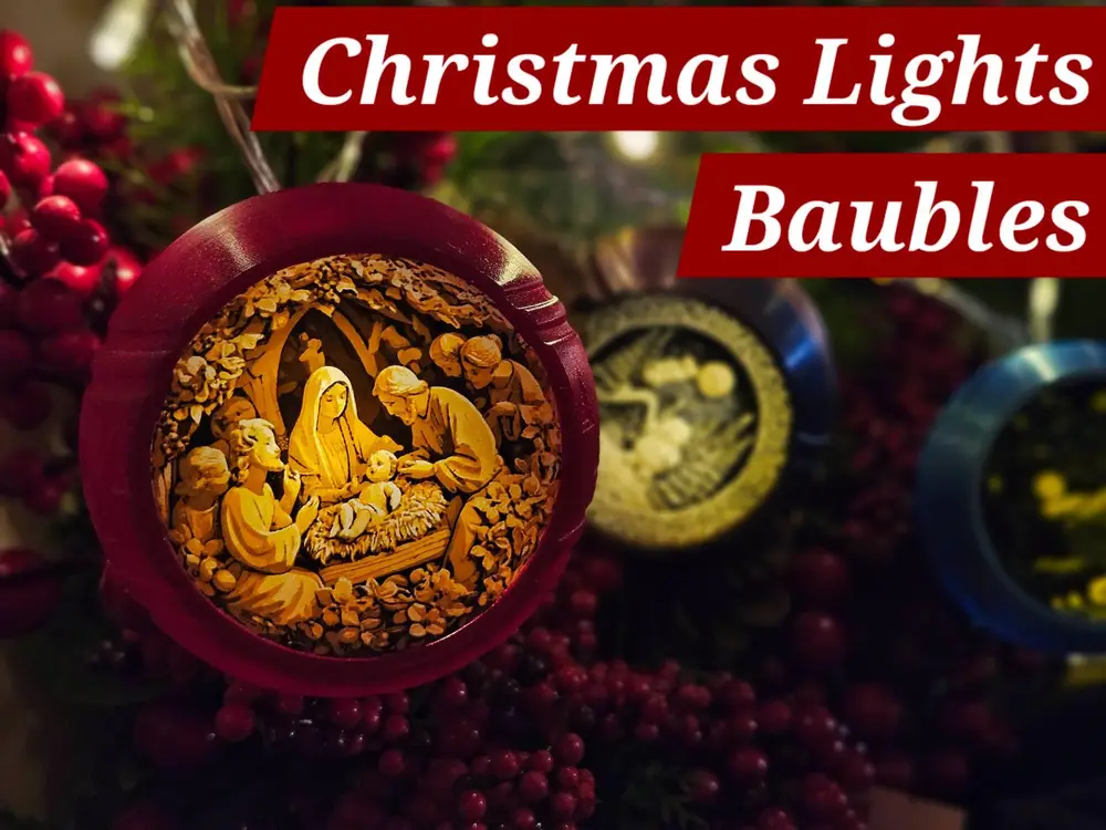 Christmas Lights Baubles
