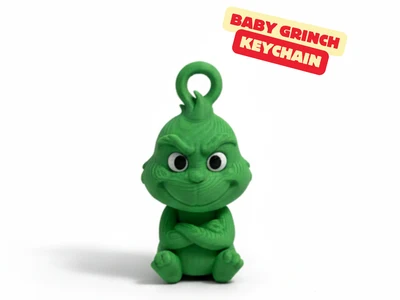 GRINCH KEYCHAIN (BABY EDITION) / GRINCH PENDANT
