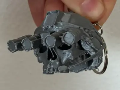 Battlefield 6 charm keychain