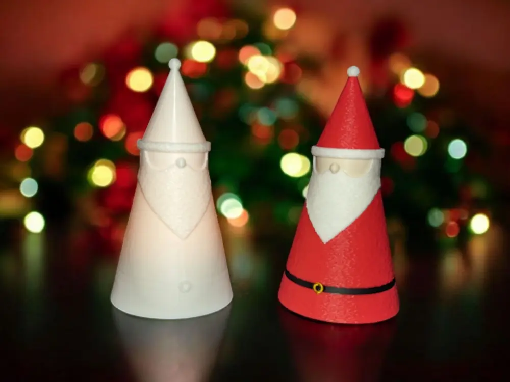 Minimalistic Santa Claus