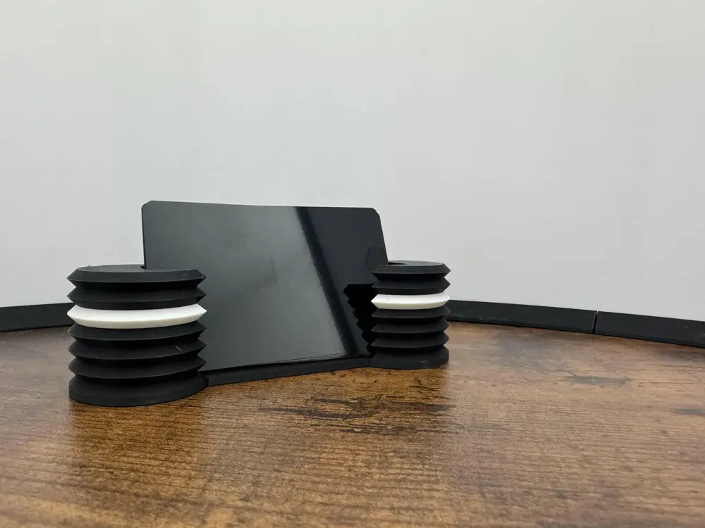 Business vCard Holder – Dual Ribbed Stand Design