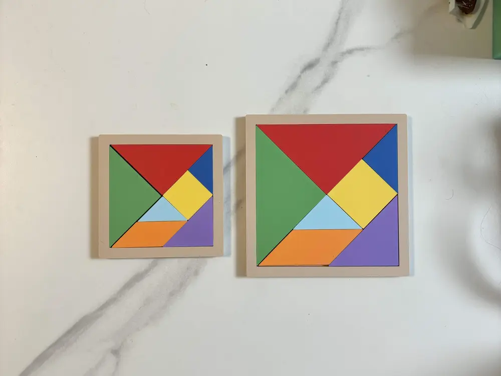 Tangram puzzle toy 七巧板益智玩具
