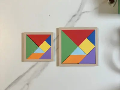 Tangram puzzle toy 七巧板益智玩具