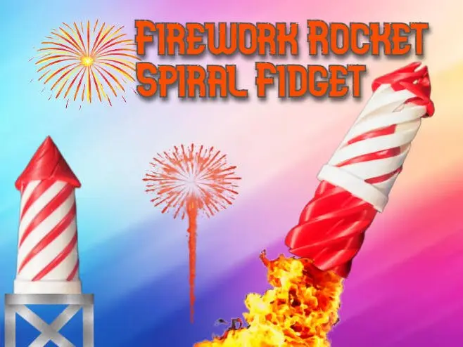 Firework Rocket Spiral Fidget