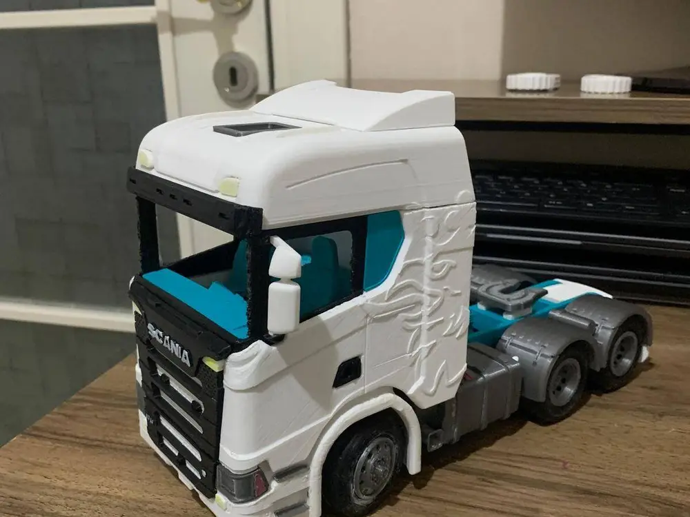 SCANIA STREAMLİNE R730 TRUCK Modello3D Edit Remix