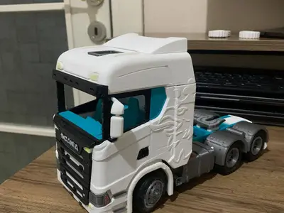 SCANIA STREAMLİNE R730 TRUCK Modello3D Edit Remix
