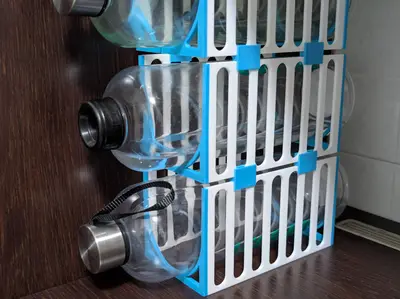 Modular bottle rack