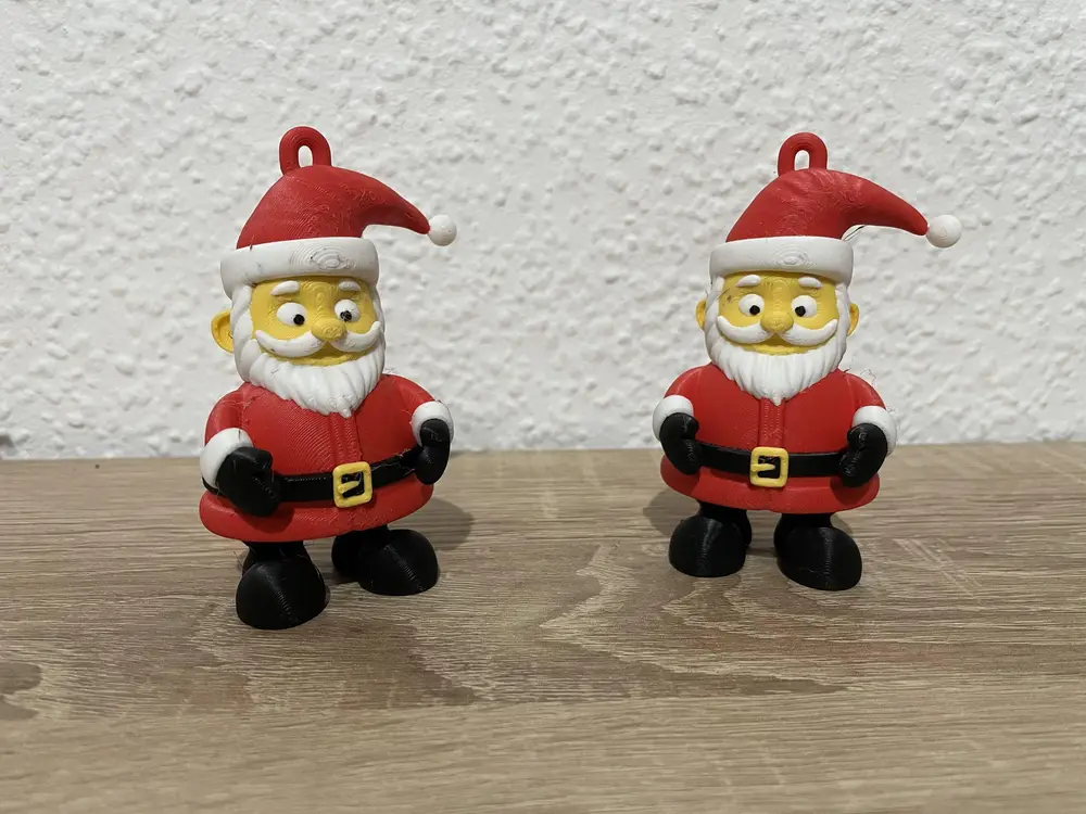 Santa ornament