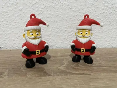 Santa ornament
