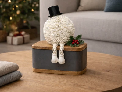 SNOWBALL BUDDY (NO SUPPORTS - PRINT IN PLACE) / CHRISTMAS DECOR TOY
