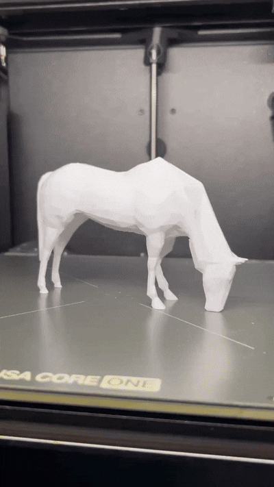 Cheval LOW POLY