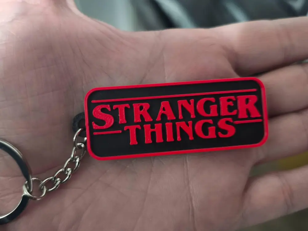 Keychain Starnger Things
