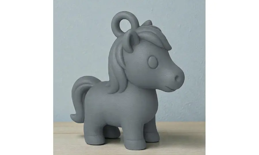 Horse keychain