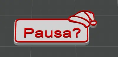 Fridge magnet - Pausa