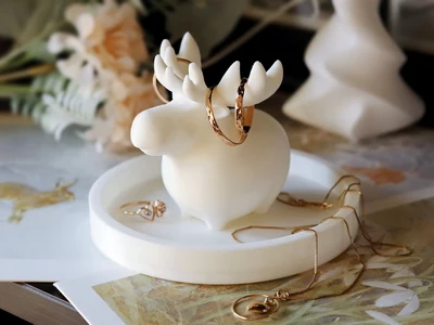Moose Ring Holder - Jewelry Dish