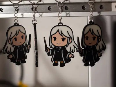 Luna Lovegood Keychain - Harry Potter
