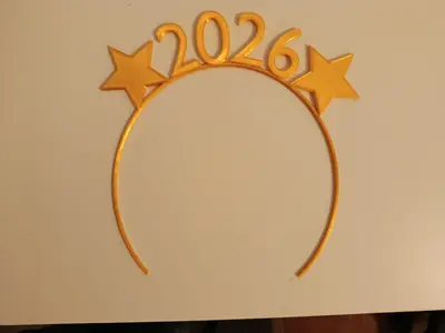 2026 headband- New years headband