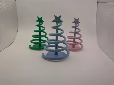 Spiral Star Tree – Modern Minimal Decor