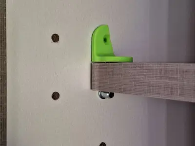 Shelf board retainer