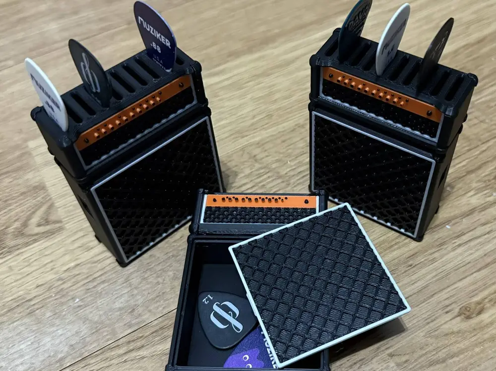 Pick Holder - Amp Style with pick box