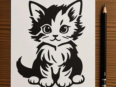 Cute kitten