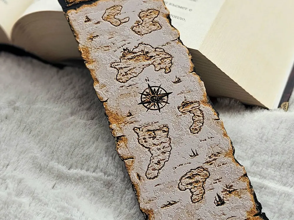 Pirate Map - Bookmark