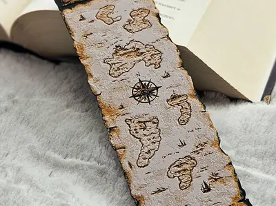 Pirate Map - Bookmark