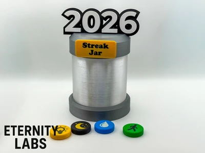 The New Years Streak Jar incl. Tokens