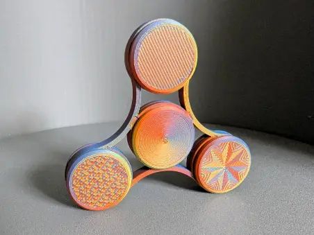 Classic Fidget Spinner - Multiparts