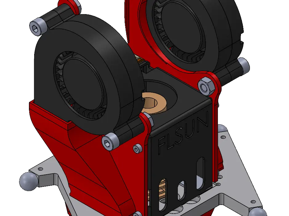 FLSUN SUPER RACER 5015 FAN ADAPTER