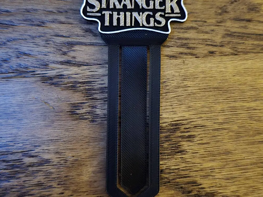 Stranger Things Bookmark